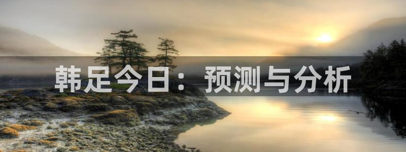 韩足今日：预测与分析